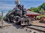 WMSR 1309 during the layover in Frostburg